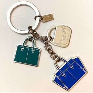 Coach Luggage Charms key ring